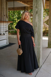 Sierra Maxi Dress-Black