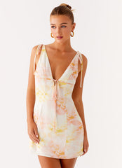 Alden Mini Dress - Floral Print