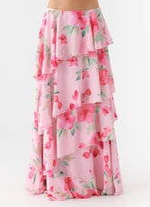 Melody Remedy Tiered Maxi Skirt - Petal Soleil