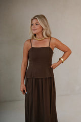 Darcy Tiered Bodice Maxi Dress-Americano