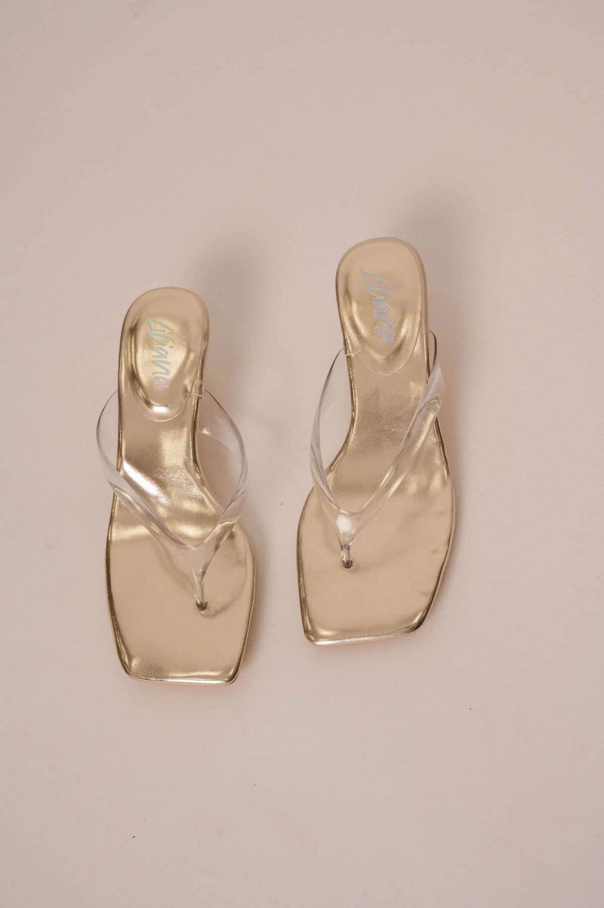 Teala Heels-Gold